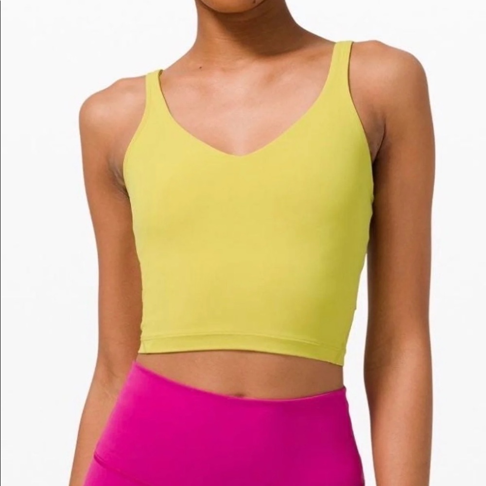 NWT Lululemon Align Tank Pear Size 8